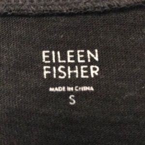 Eileen Fisher linen long tunic tank